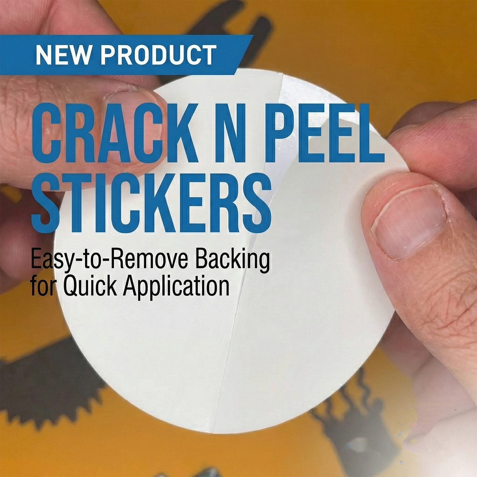 Crack N Peel Stickers